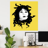 Medusa Poster (Thuiskantoor)