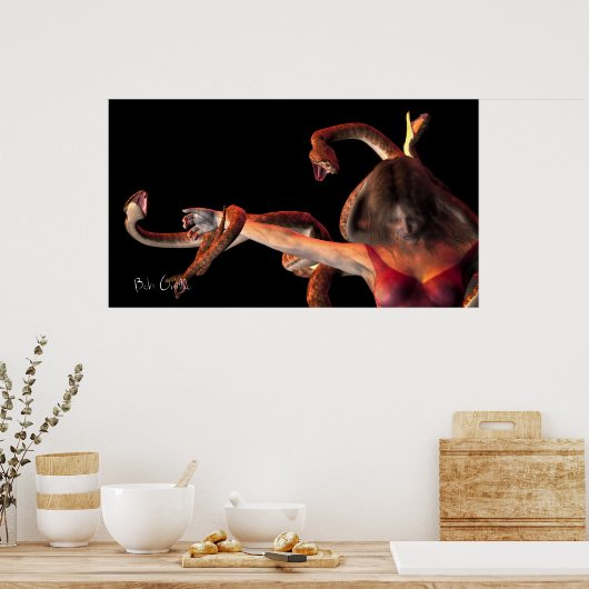 Medusa Poster (Keuken)