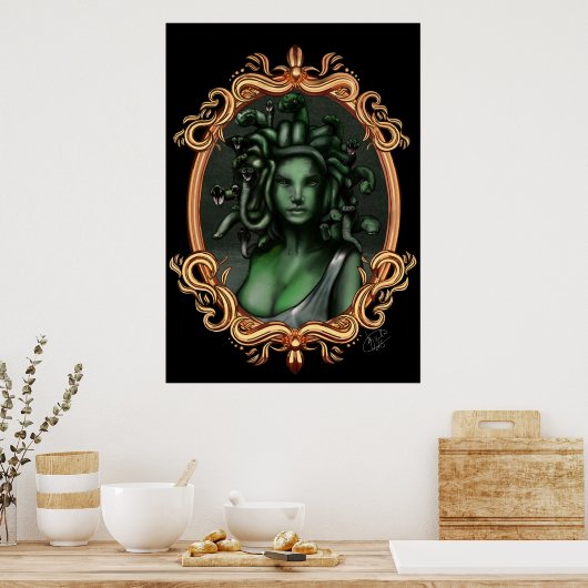 Medusa Poster (Keuken)