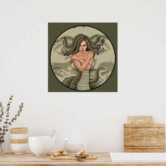 Medusa Poster (Keuken)