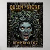 Medusa Queen of Stone Poster (Voorkant)
