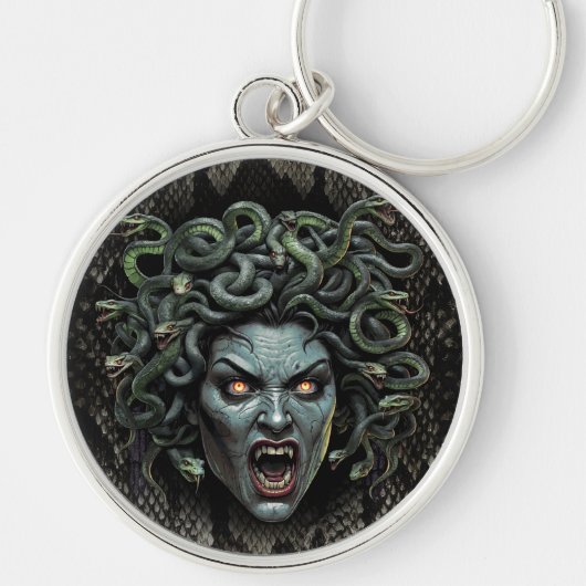 Medusa Queen of Stone Sleutelhanger (Voorkant)