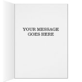 Medusa Queen of Stone Wenskaart - (Binnen (Rechts))