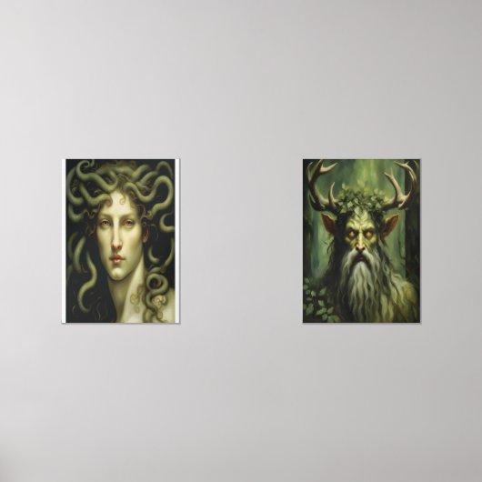 Medusa Renaissance stijl Muurkunst Sets (Voorkant)