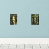 Medusa Renaissance stijl Muurkunst Sets (Houten vloer)