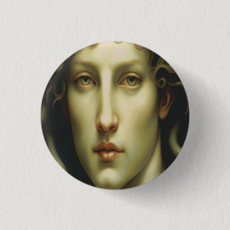 Medusa Renaissance stijl Ronde Button 3,2 Cm