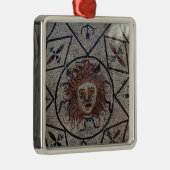 Medusa, Romeinse mozaïek uit het Orpheus Huis Metalen Ornament (Rechts)