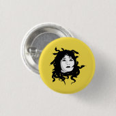 Medusa Ronde Button 3,2 Cm (Voorkant /achterkant)