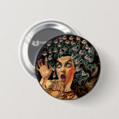 Medusa Ronde Button 5,7 Cm (Voorkant /achterkant)