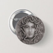 Medusa Ronde Button 5,7 Cm (Voorkant /achterkant)