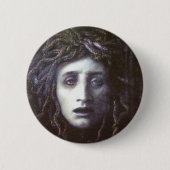 Medusa Ronde Button 5,7 Cm (Voorkant)
