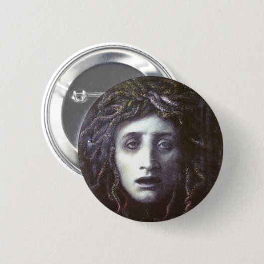 Medusa Ronde Button 5,7 Cm (Voorkant /achterkant)