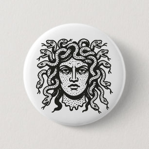 Medusa Ronde Button 5,7 Cm