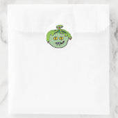 Medusa Ronde Sticker (Tas)