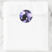 Medusa Ronde Sticker (Tas)