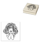 Medusa Rubberstempel (Gestempeld)