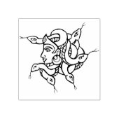 Medusa Rubberstempel (Afrduk)
