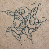 Medusa Rubberstempel