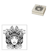 Medusa Rubberstempel (Gestempeld)