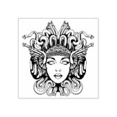 Medusa Rubberstempel (Afrduk)