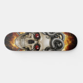 Medusa Schedel Persoonlijk Skateboard (Horizontaal)