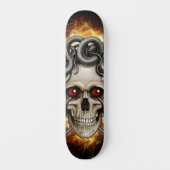 Medusa Schedel Persoonlijk Skateboard (Voorkant)