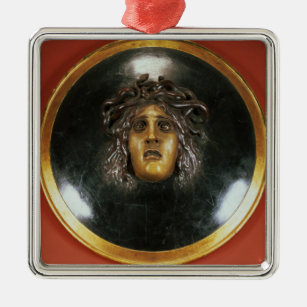 Medusa-schild Metalen Ornament