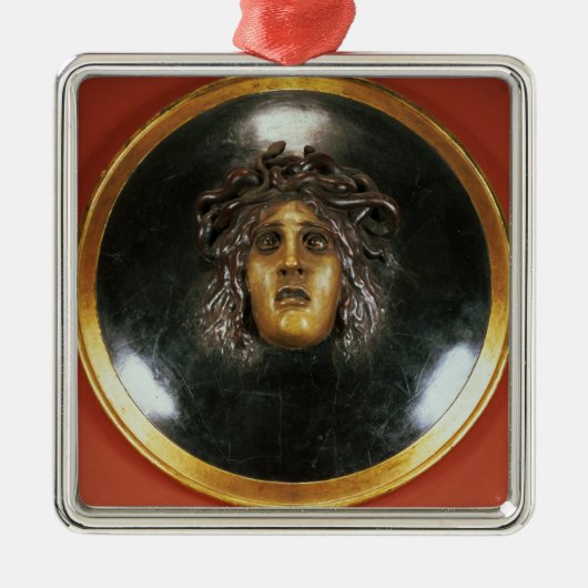 Medusa-schild Metalen Ornament (Voorkant)