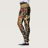 Medusa, Serafs en Griekse Key Klassieke Ontwerper Leggings (Links)