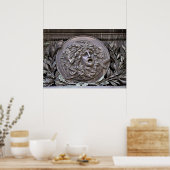 Medusa Shield of Athena Poster (Keuken)