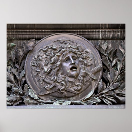 Medusa Shield of Athena Poster (Voorkant)