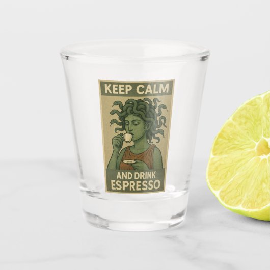 Medusa Shot Glas (Voorkant)
