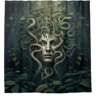 Medusa Shower Curtain Douchegordijn