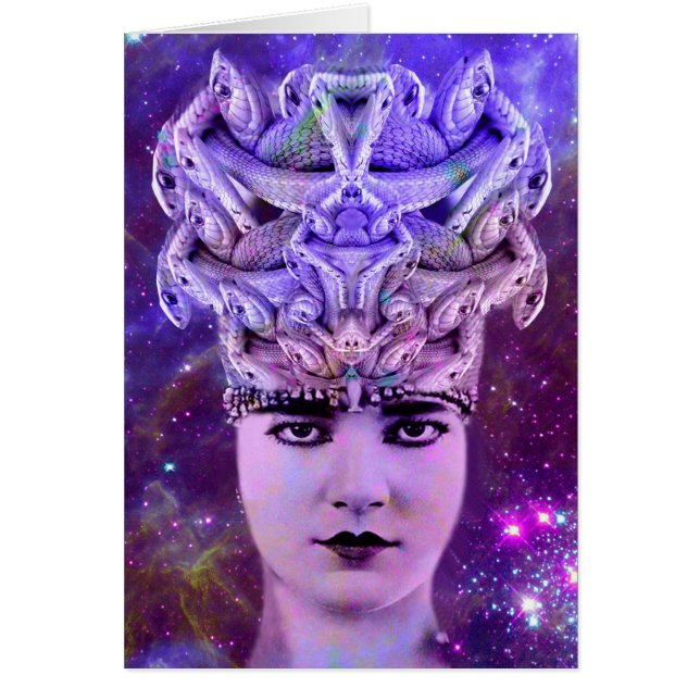 Medusa Slangenvrouw (Voorkant)