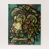 Medusa Snakes Dart Board Legpuzzel (Verticaal)