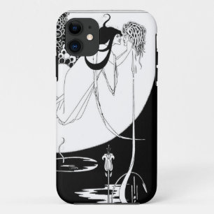 Medusa - Solome Audbrey Beardsley Black en White iPhone 11 Hoesje