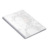 Medusa spiraal notebook- poseer voor de camera. notitieboek (Rechterzijde)