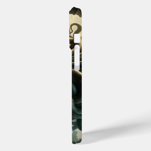 Medusa staat van de dood hoofd van slangen Case-Mate iPhone case (Achterkant / Links)