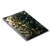 Medusa staat van de dood hoofd van slangen notitieboek (Rechterzijde)