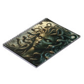 Medusa staat van de dood hoofd van slangen notitieboek (Linkerzijde)