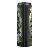 Medusa staat van de dood hoofd van slangen thermosbeker (Achterkant)