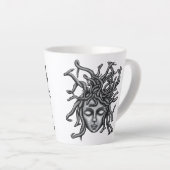 Medusa standbeeld, Griekse beeldhouwkunst, mytholo Latte Mok (Rechterhoek)