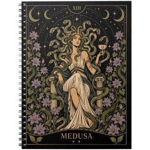 Medusa, Starlit Tarot Kunst Notitieboek