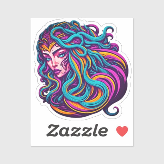 Medusa Sticker (Vel)