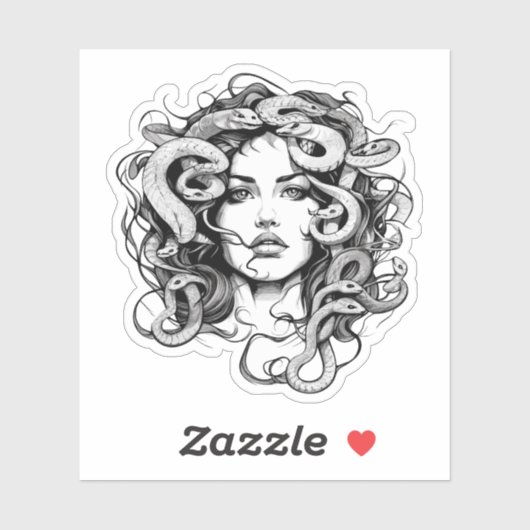 Medusa Sticker (Vel)