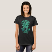Medusa Stone Curse Ancient Griekse mythologie Gorg T-shirt (Voorkant volledig)