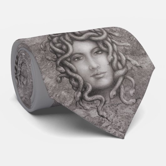 Medusa Stropdas (Opgerold)