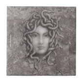 Medusa Tegeltje (Voorkant)