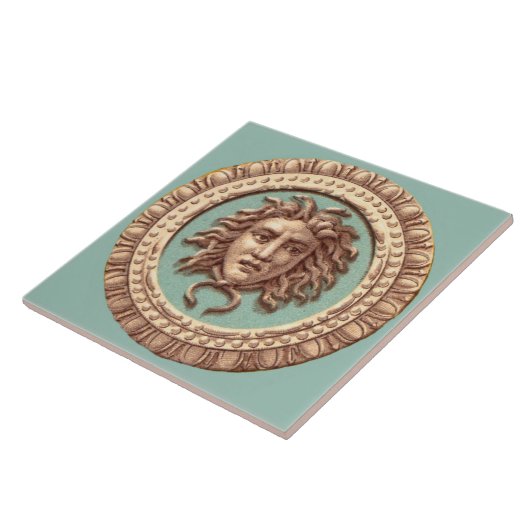 Medusa Tegeltje (Zijkant)