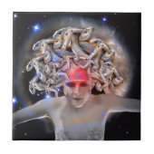 Medusa Tegeltje (Voorkant)